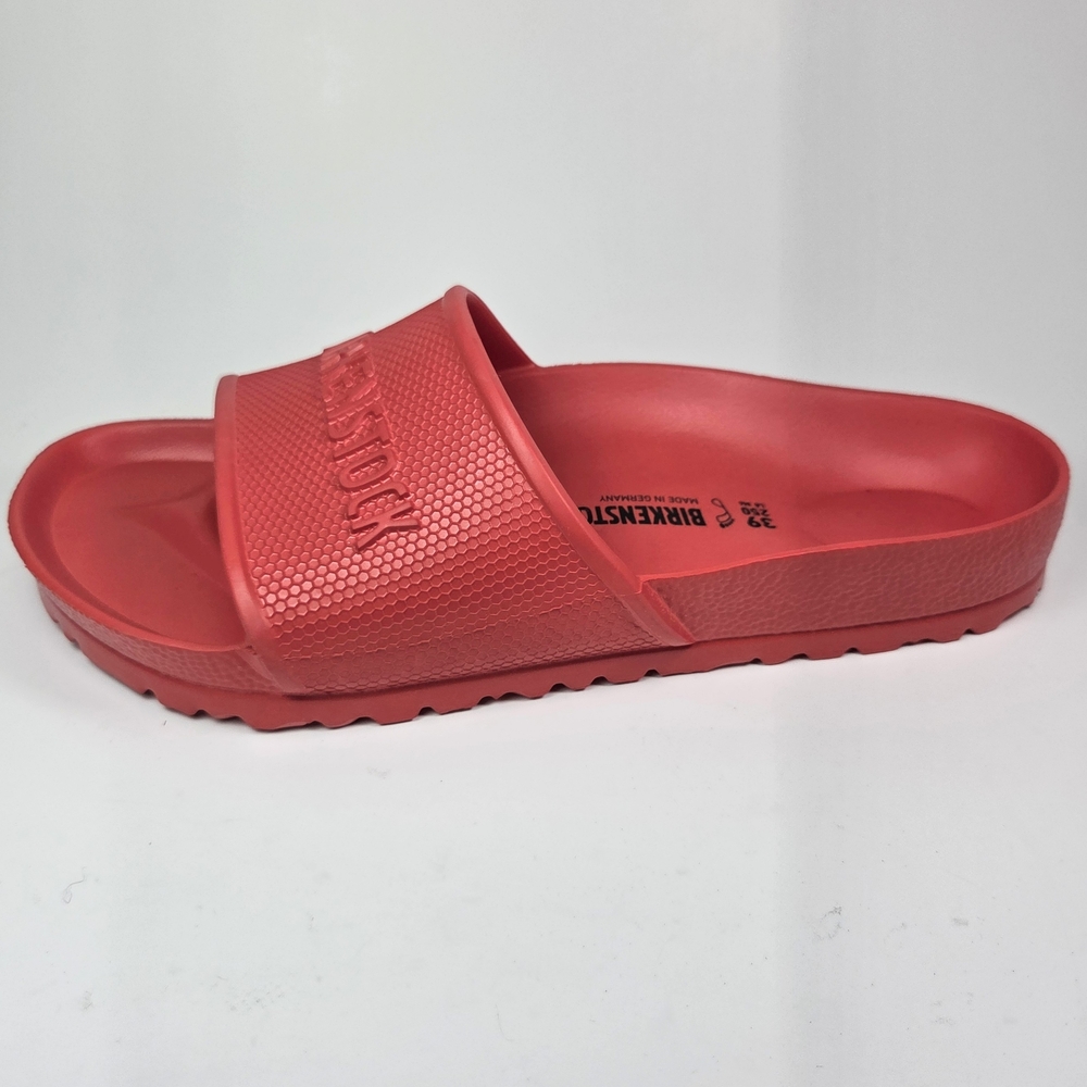 Birkenstock Barbados EVA Active Red Waterproof Slide Sandal EU 39 W 8.5 - Picture 7 of 16